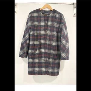 madewell plaid coat jacket 4